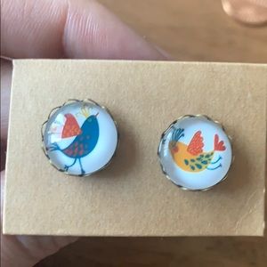 Bird earrings